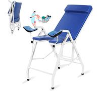 Lit d'examen gynécologique pliable, table d'opération réglable pour la santé des femmes, l'accouchement et les procédures ambulatoires
