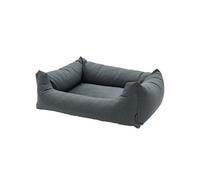 Lit d'Extérieur pour Chien 80x67x22 cm Gris Coussin Corbeille Animaux 444475