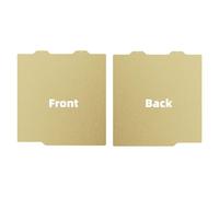 Lit d'impression 184 x 184 mm amovible et flexible Plaque de construction avec revêtement en poudre Pei Impression Feuille d'acier à ressort Plaque de construction d'impression