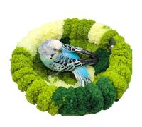 Lit d'oiseau - Nid d'oiseau pour cage, nid d'oiseaux en peluche portable, maison d'élevage pour conure, nid de perruche, lit de calopsitte, lits de couchage d'hiver, hamac pour oiseaux F/ou perroquet