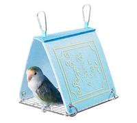 Lit d'oiseau pour cage - Hamac de couchage nid de perroquet | Maison suspendue de ventilation de refroidissement d'été | Accessoire de conception de livre de conte de fées pour perruche pinson insépar
