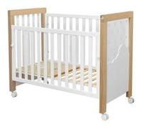 Lit Dolce Magic 120x60 Blanc/Bois Beige
