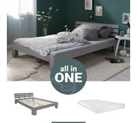Lit homestyle4u gris