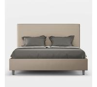 Lit double avec coffre 160x190 simili cuir design moderne Focus M