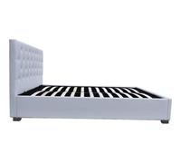 Habitat et Jardin - Lit double avec coffre Tino - 160 × 200 cm - Blanc