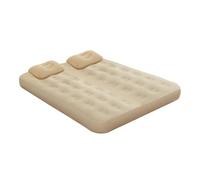 Lit double avec pompe intégrée, matelas gonflable automatique | Gonfler le lit d'invité Pompe jumelle intégrée, coussin de gonflage automatique pliable dégonflé pour un rangement facile