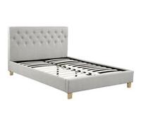 lit double emmy - 140 x 190 cm - beige Beige, Beige G