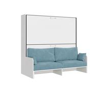Lit double escamotable Kando avec canapé