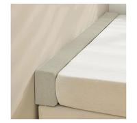 Lit double simple Gap Filler avec tête de lit matelas, doublure amovible | Extension de lit avec coussin en éponge haute densité 50D, entre la tête de lit(Y,190x15x18cm/74x6x7in)