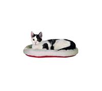 Lit Douillet Chat Réversible, 47 × 38 Cm, Blanc/Rouge - 28630 - Mon Animalerie