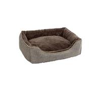 Kerbl Corbeille pour chien Samuel – Argent/Gris 60 x 50 x 17 cm