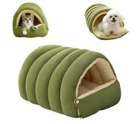 Lit Douillet pour Chat Cozy Monster, Grotte pour Chats d'intérieur, Maison pour Chat épaisse et Chaude en Hiver, Amovible et Lavable, pour Chats, Chatons et Petits Chiens