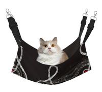 Lit doux pour animal domestique avec sangle réglable Motif symboles musicaux