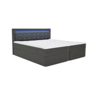 Lit é sommier tapissier HOME DELUXE ZENOVA - 180 x 200 cm choix de couleurs