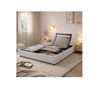 Lit électrique avec 5 plans de couchage 90x200 Horizon Gris Baltique