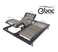 Lit electrique ebac s50 2x80x200 Gris