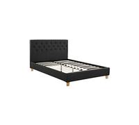 lit emmy - 160 x 200 cm - gris