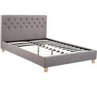 Lit "Emmy" - 160 x 200 cm - Taupe