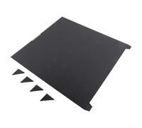 Lit en acier à ressort 370 mm pour K2 Plus lisse pour revêtement PEI 370 mm | Design flexible, retrait facile du modèle, pliage pour libérer les impressions, acier à ressort, épaisseur 0,5 mm