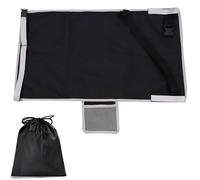 Lit en avion pour tout-petit 31.1x17.3 dans un extenseur de siège d'avion pliable robuste pour les enfants avec une courroie de sécurité et une poche poche latérale portable repos