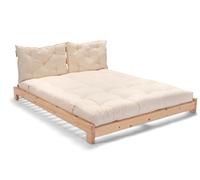 Lit en bois 140x200 - Aisha Exclusive Natura - Pascall