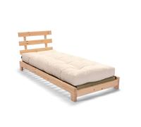 Lit en bois 90x200 - Aisha Classic Natura Tatami - Pascall