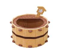 Lit en feutre pour chat - Design semi-fermé - Isolation thermique chaude - Maison pour chatons - Maison pour intérieur - Lavable - Cave semi-fermée