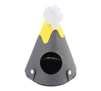 Lit en feutre pour oiseaux | Maison en feutre pour petits animaux | Maison en feutre tendance pour petits animaux | Maison confortable pour hamster chaud pour furets, hérissons et lapins