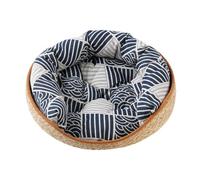 Lit en Panier pour Chat Nid Tapis en Corde De Coton Tissée, Esthétique | Canapé lit chat Pour Salle De Séjour, Chambre, Fenêtre, Sol, À L'Intérieur Comme À L'Extérieur, Et Pendant Le
