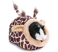 Lit en peluche de coton pour petit animal - Chaud, doux et confortable - Lavable - Accessoires pour chinchilla, hérisson, cochon d'Inde, dragon, hamster, furet