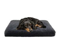 Lit en Peluche Moelleux pour Chien, Matelas Grande Taille, Panier Déhoussable et Lavable, Tapis XL XXL, Coussin Orthopédique en Mousse à Mémoire de Forme (100x60cm)