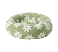 Lit en peluche pour chat - Coussin de couchage d'hiver pour animal domestique - Coussin doux et antidérapant avec bords surélevés - Lit d'intérieur pour chats et chiens - Point de repos confortable