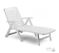 Lit En PLP Pliable Avec Roues Émeraude Blanc Cm 72x189xH 96