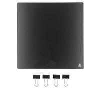 Lit en Verre pour imprimante 3D 290 x 290, Plaque trempée adhésive de 4 mm, Plate-Forme de Surface de Construction pour Ender 6, Haute fiabilité, Facile à Nettoyer, Forte