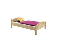 Lit enfant 108 x 201 x 71 cm en pin sans sommier pour 2 personnes de couleur