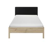 Lit enfant 120 x 200 - Industriel - Décor Marron - ARTHUS - Made in France