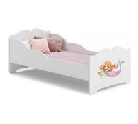Lit enfant ANNA 160x80 SIRÈNE avec matelas Rouge G
