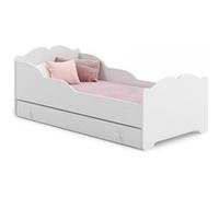Lit enfant complet ANNA 70 x 140 cm + sommier + matelas + tiroir