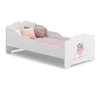 Lit enfant ANNI 160x80 Fée avec matelas Rouge G