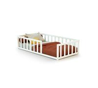 - Lit enfant au sol en bois 70 x 140 KAÏA