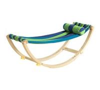 Lit enfant bébé hamac enfant chaise longue pour enfant kmb16-j sobuy® Vert G