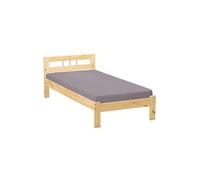 Lit Enfant Bois Massif "Angel" 90x200cm Naturel