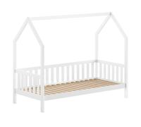 Lit Enfant "Cabane" 90x200cm Blanc