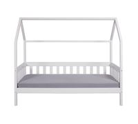 Lit Enfant Cabane "Pedro" 90x200cm Blanc