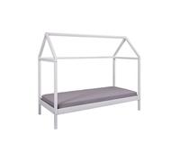 Lit Enfant Cabane "Sunny" 90x200cm Blanc