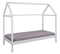 Lit Enfant Cabane "Sunny" 90x200cm Blanc
