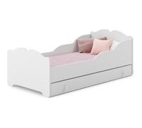 Lit enfant ANNA +SZU avec tiroir de rangement 160x80 avec matelas Rouge G