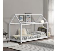 Lit Enfant Design Maison Netstal Pin 160 x 80 cm Blanc