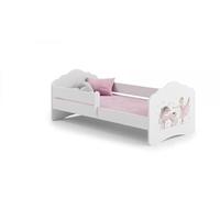 Lit enfant Edy 140x70 cm - princesse - avec matelas