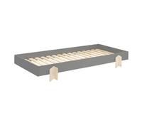 Lit Enfant en Bois "Modulo Arrow" 90x200cm Gris